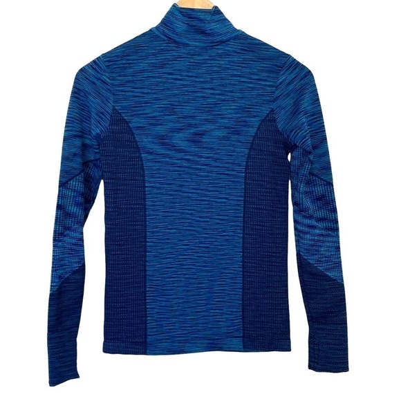 Athleta Flurry Half Zip Pullover in Navy, Size Small - Picture 3 of 9